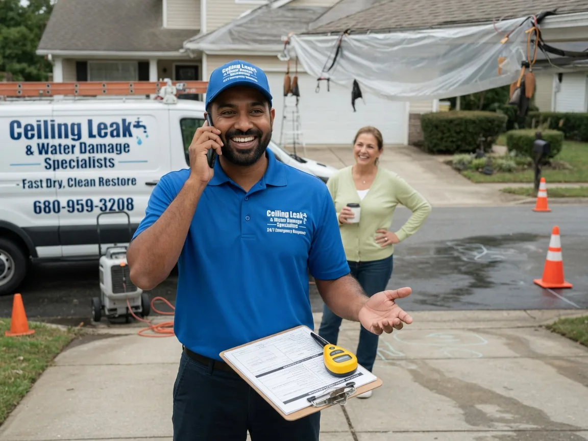 Ceiling Leak Cleanup Sycamore, OH FAQs